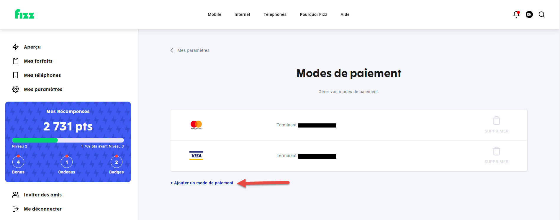 paiement
